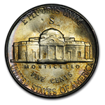 1938-2005 Jefferson Nickel Set (Dansco Album) BU/Proof